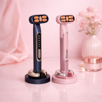 Kalore 4-in-1 Radiant Renewal Skincare Wand with Red Light Therapy